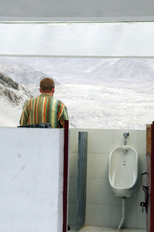 хорошие новости - туалет в Тибете